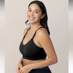 Sublime Nursing Sports Bra - Heathered Seaglass